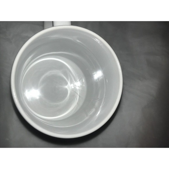 ORCA Coatings "Black Cat" coffee/tea white mug/Cup HTF - Picture 6 of 9